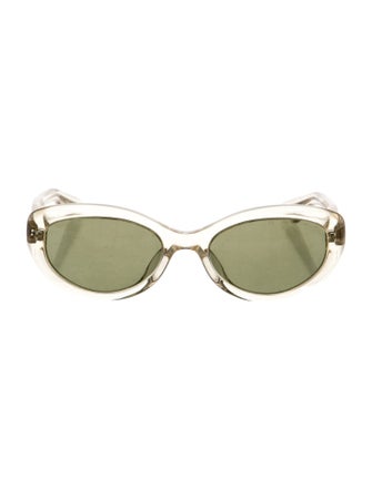Khaite Cat-Eye Tinted Sunglasses