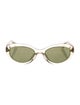 Khaite Cat-Eye Tinted Sunglasses