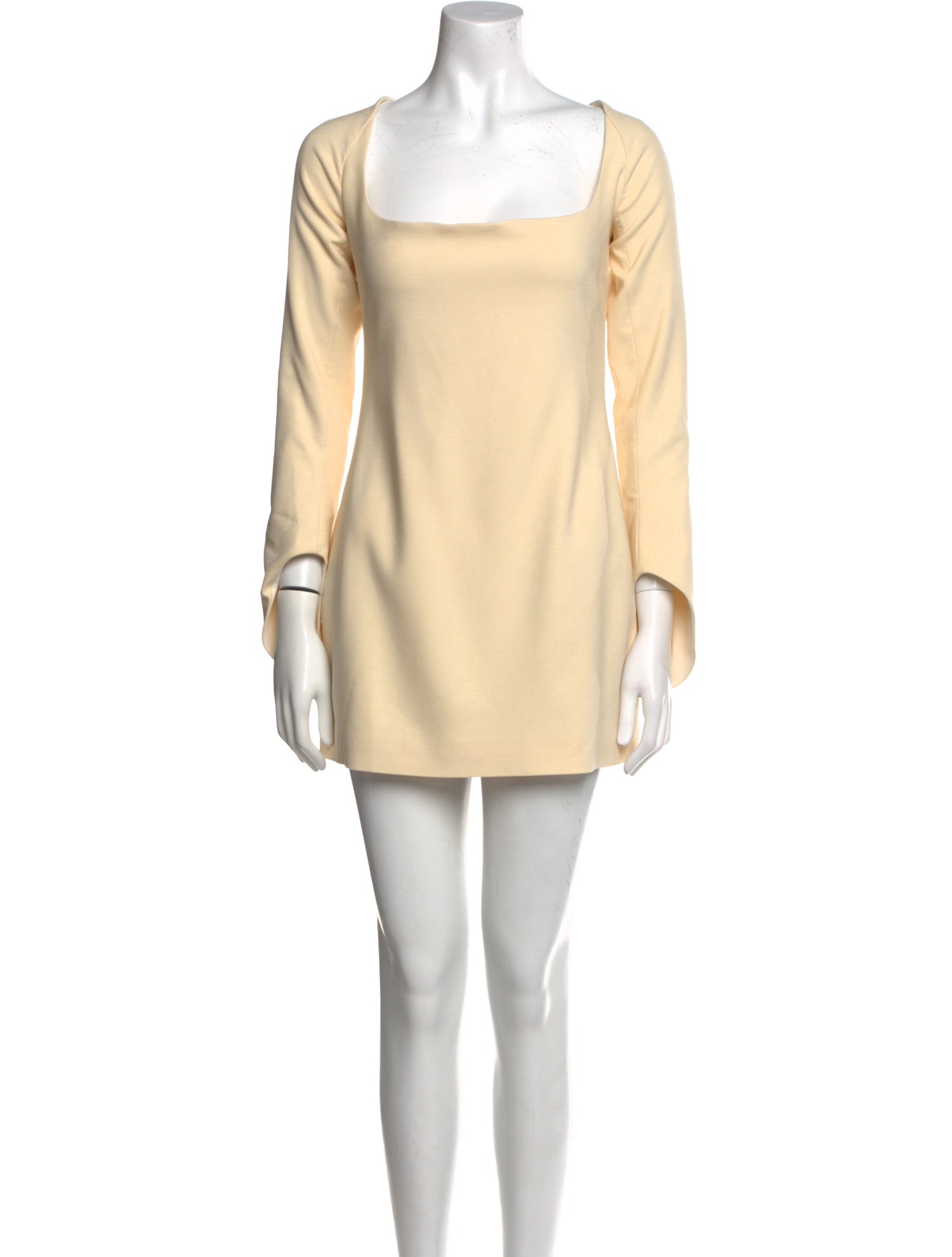 Khaite Virgin Wool Mini Dress