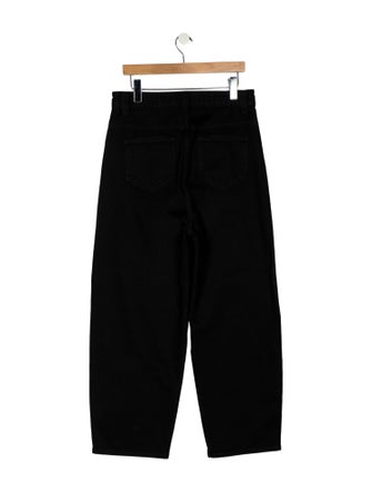 Khaite High-Rise Wide Leg Jeans