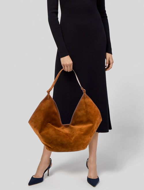 Khaite Suede Hobo