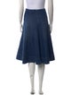 Khaite Pleated Accents Knee-Length Skirt