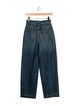 Khaite High-Rise Wide Leg Jeans
