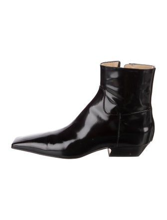 Khaite Patent Leather Boots
