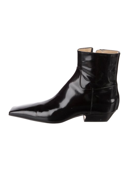 Khaite Patent Leather Boots
