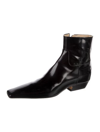 Khaite Patent Leather Boots