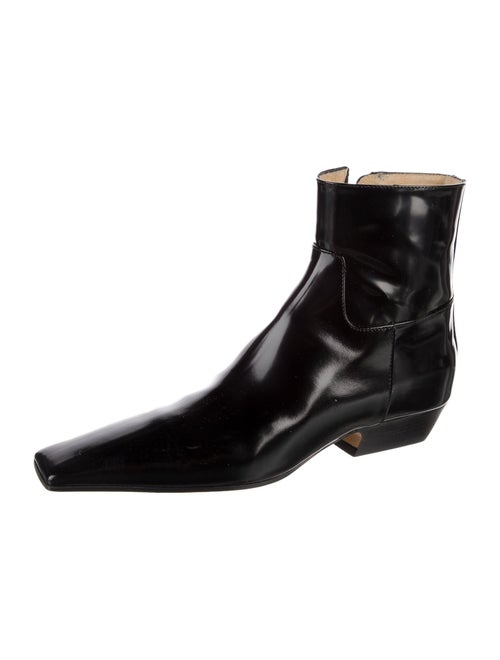 Khaite Patent Leather Boots