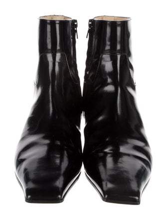 Khaite Patent Leather Boots