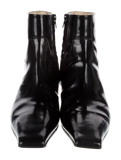 Khaite Patent Leather Boots