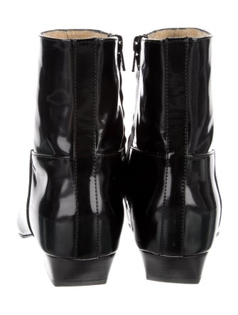 Khaite Patent Leather Boots