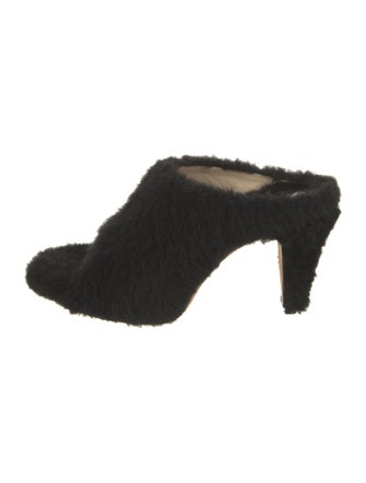 Khaite Shearling Mules