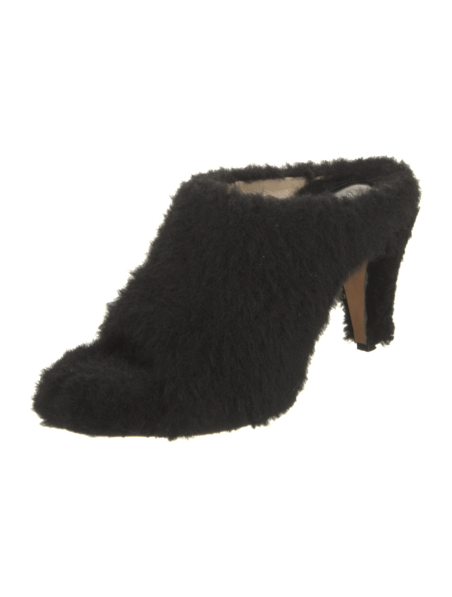 Khaite Shearling Mules