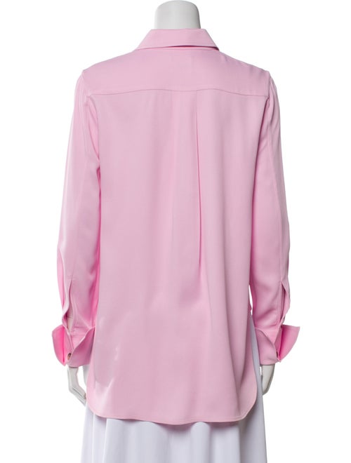Khaite Long Sleeve Button-Up Top