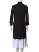 Khaite Silk Three-Quarter Sleeve Tunic