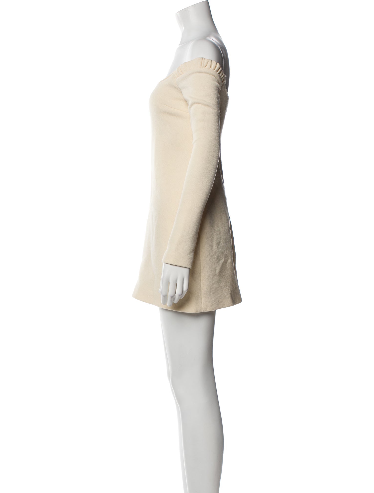 Khaite Virgin Wool Mini Dress