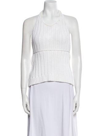 Khaite Halterneck Sleeveless Top