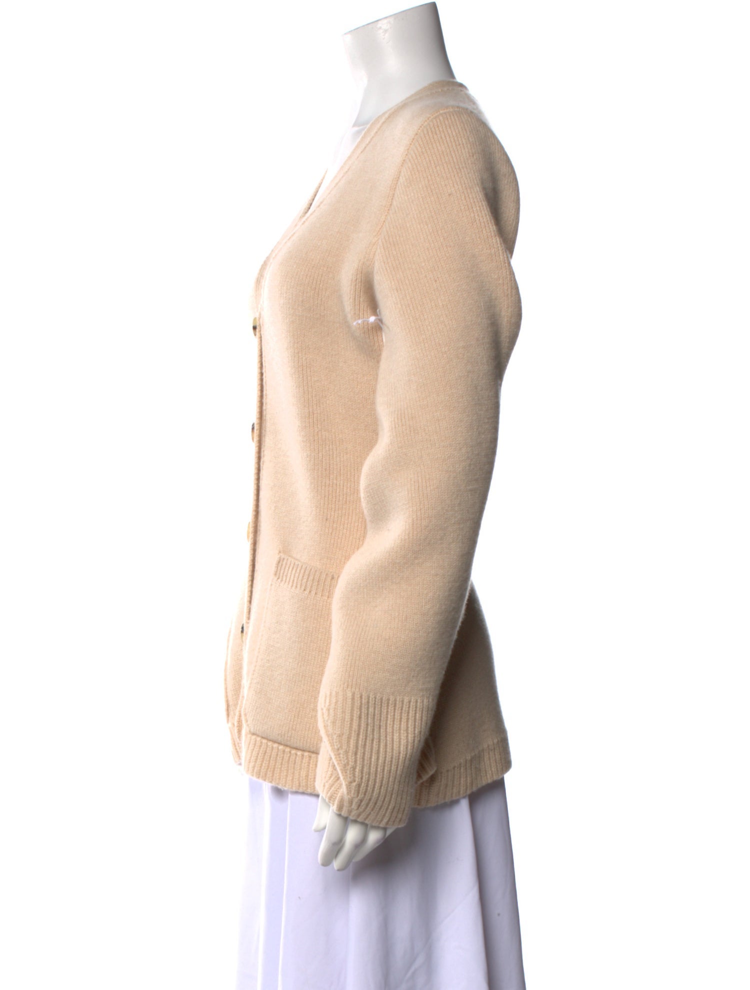 Khaite Cashmere V-Neck Sweater