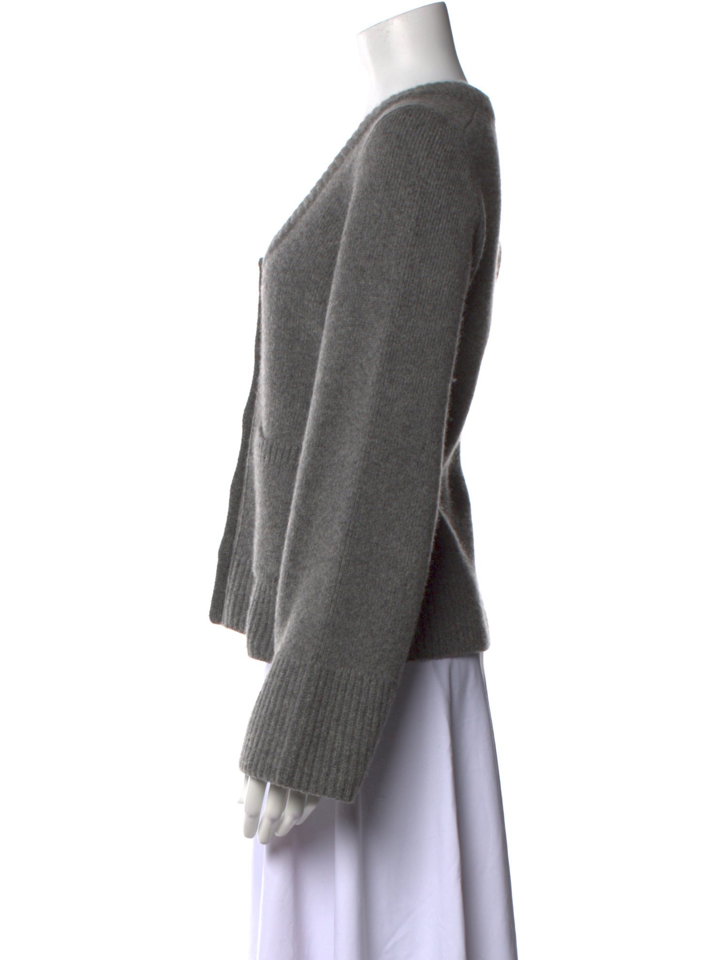 Khaite Cashmere Scoop Neck Sweater
