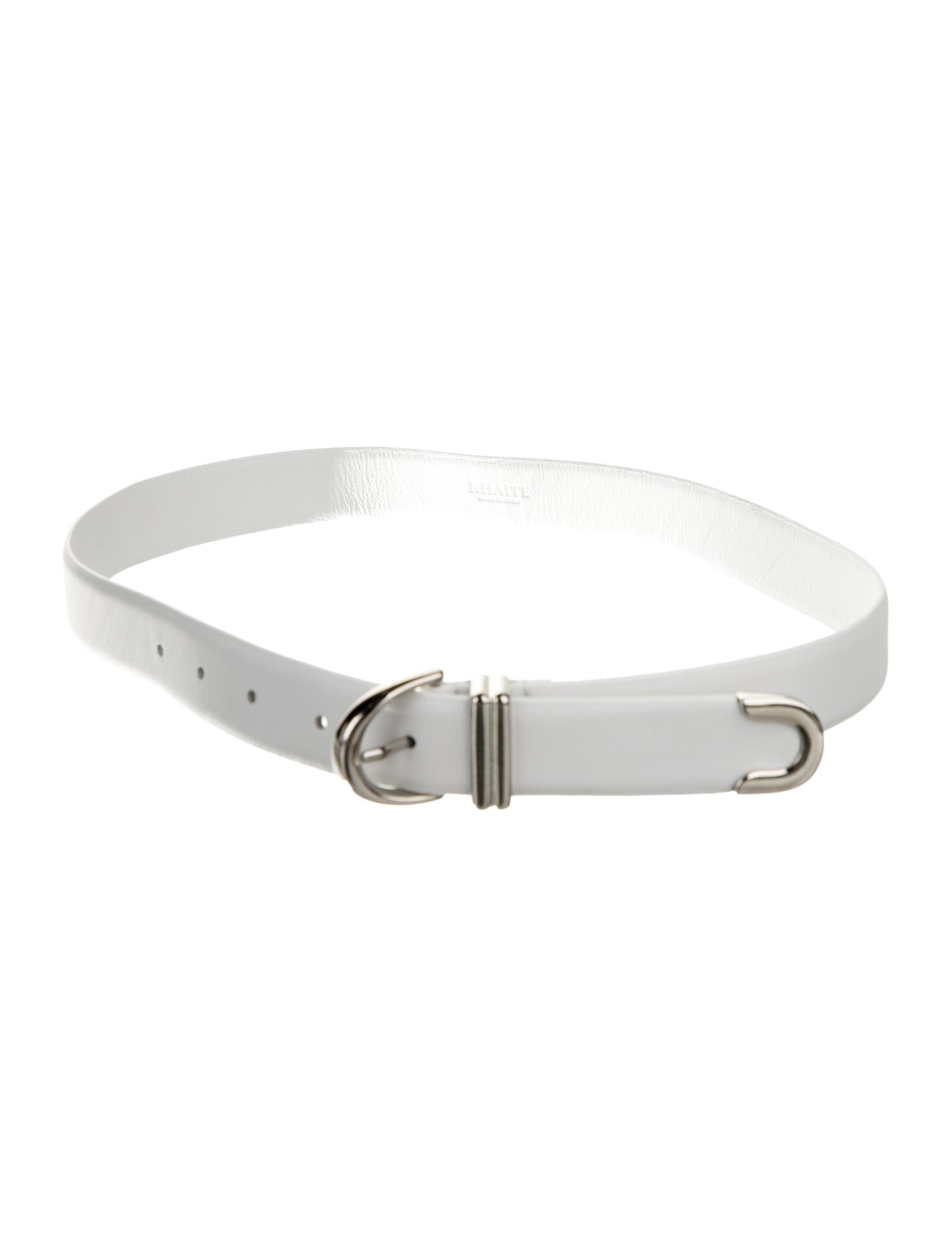 Khaite Skinny Leather Waist Belt