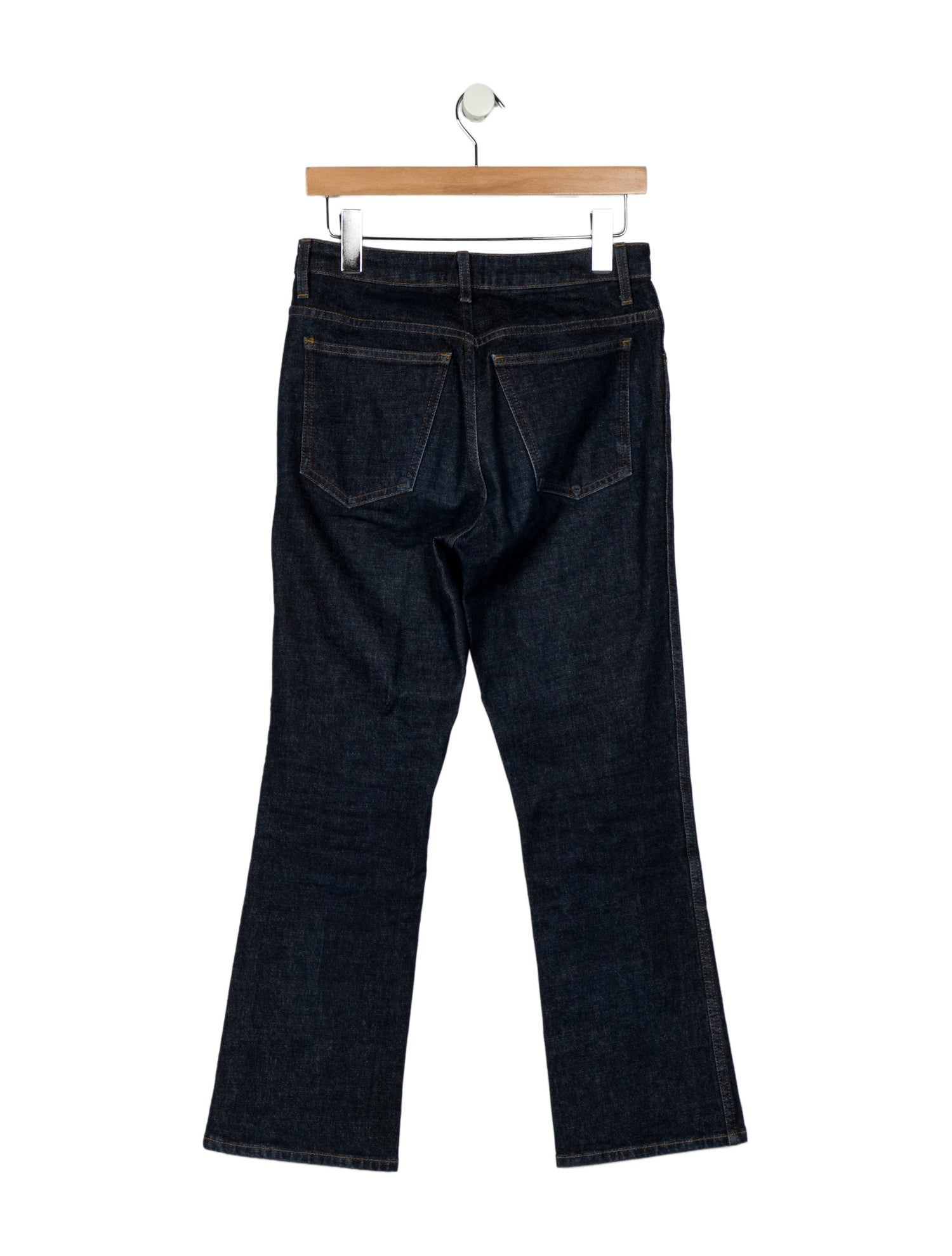 Khaite High-Rise Wide Leg Jeans