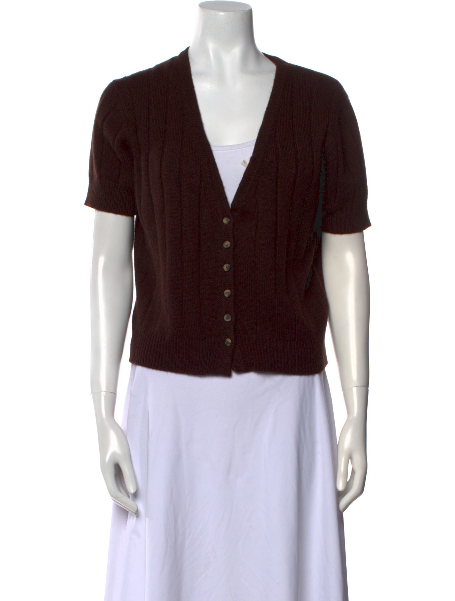 Khaite Cashmere V-Neck Sweater