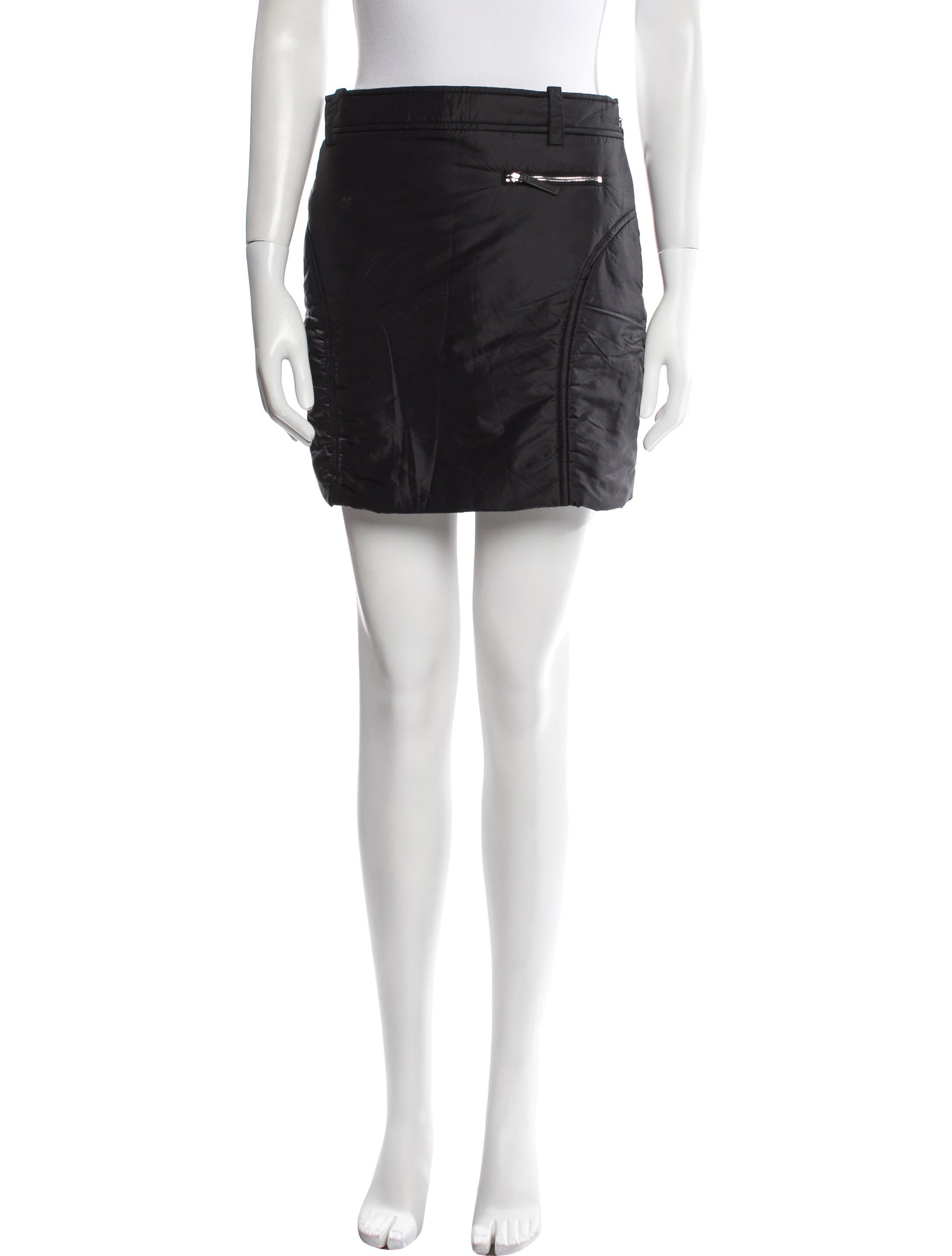 Khaite Nylon Mini Skirt