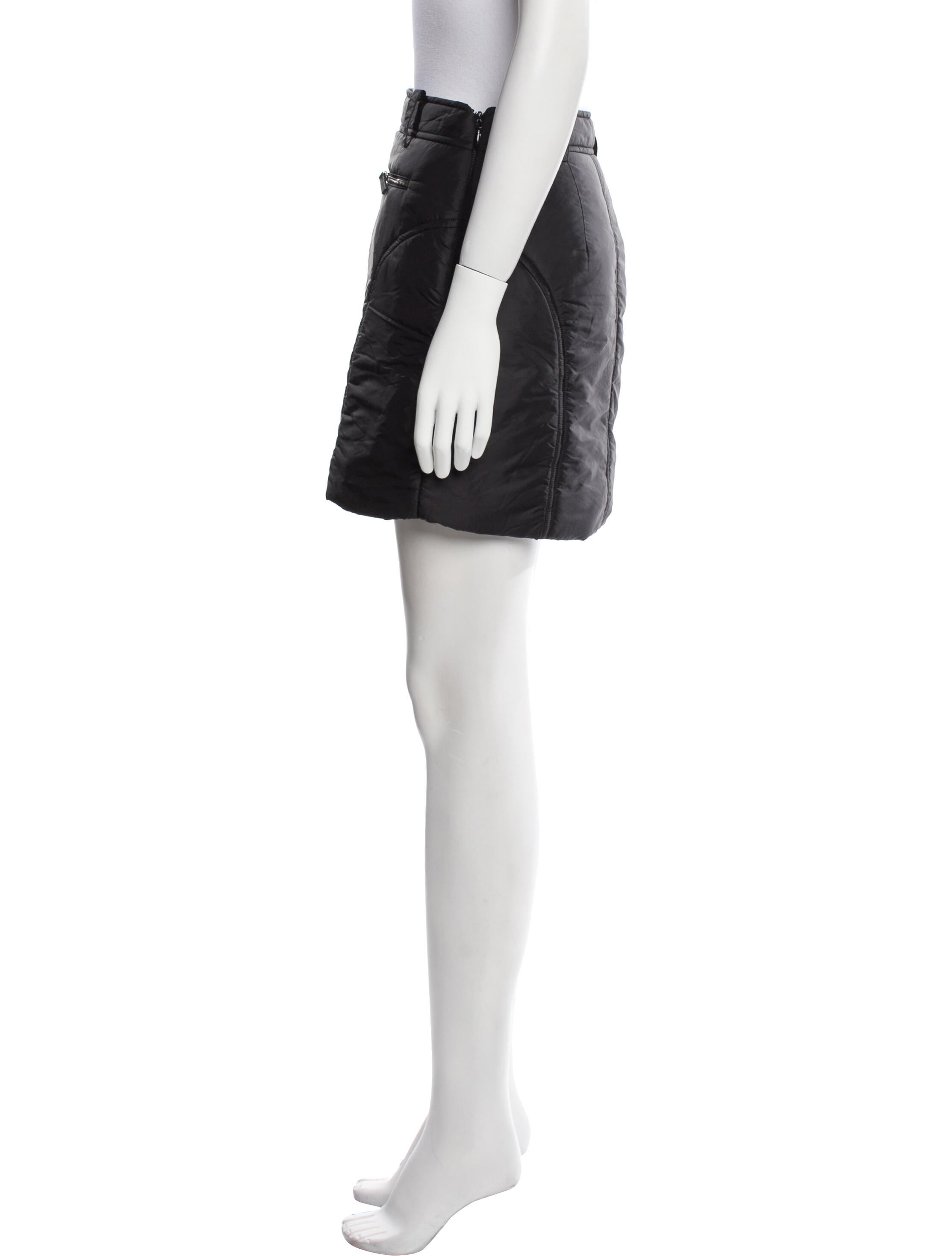 Khaite Nylon Mini Skirt