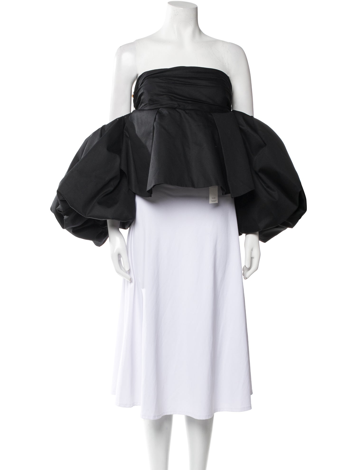 Khaite Strapless Crop Top