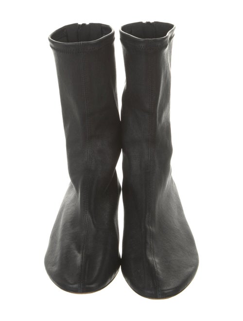 Khaite Leather Sock Boots