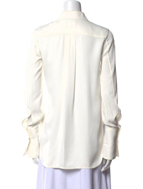 Khaite Long Sleeve Button-Up Top