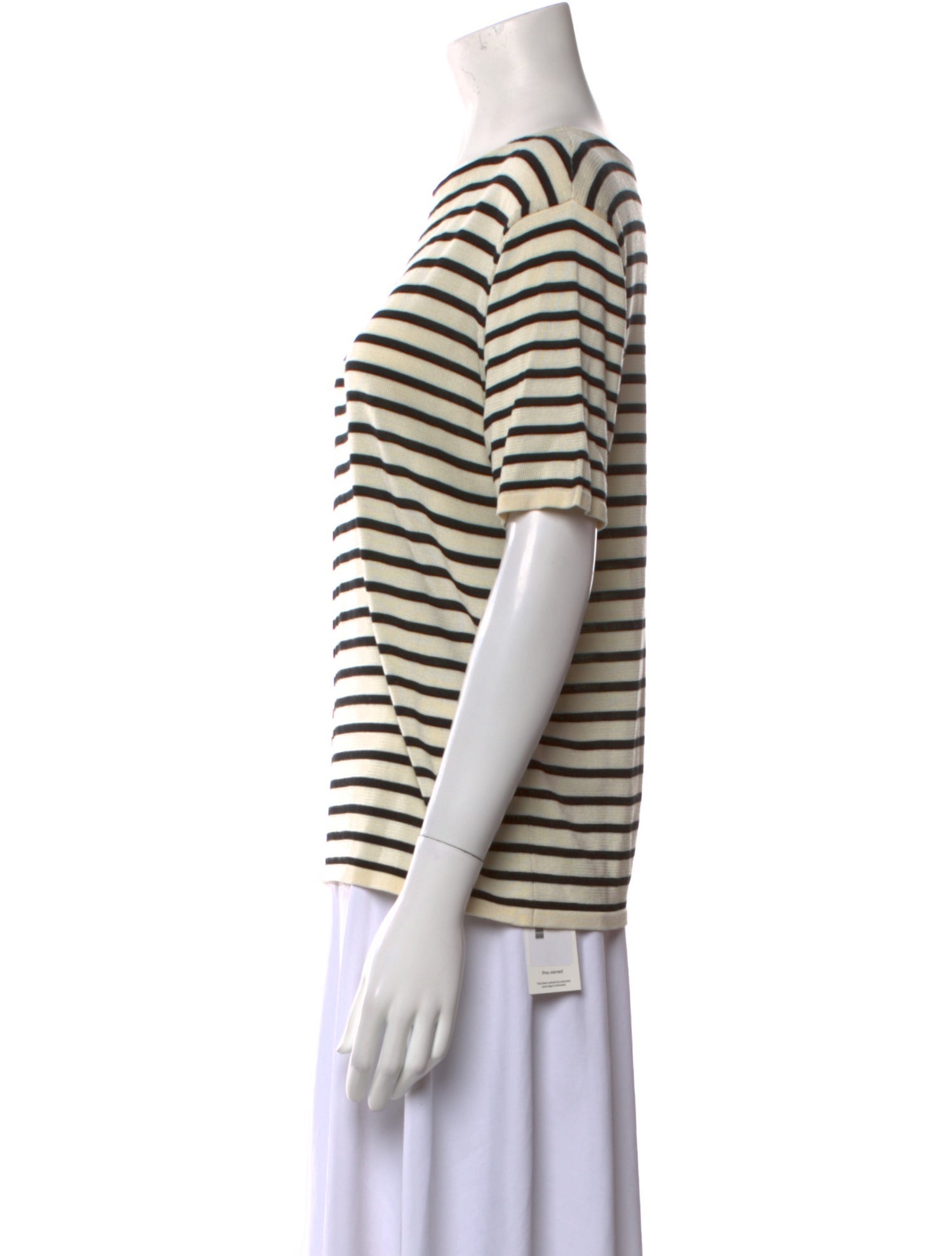 Khaite Silk Striped Sweater