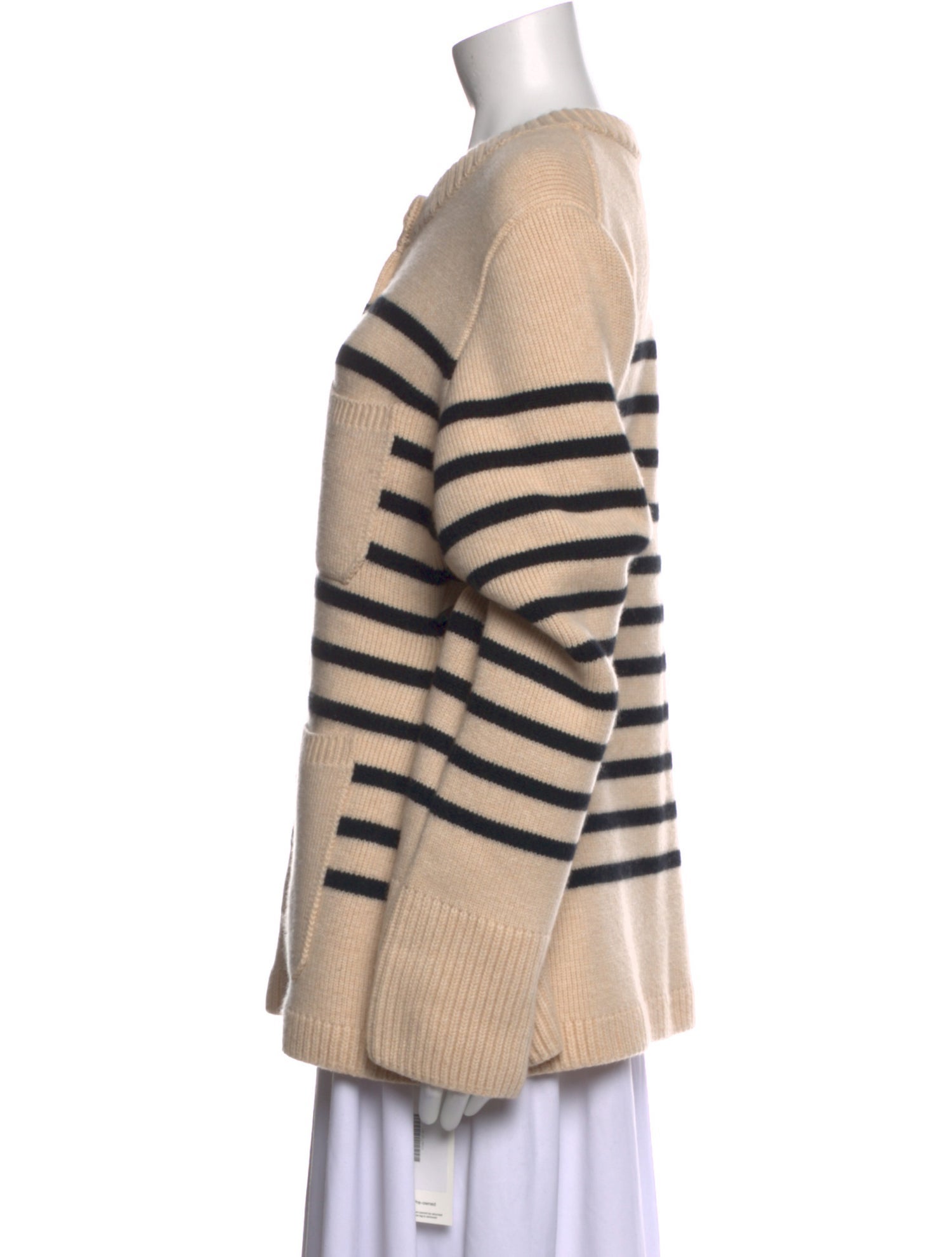 Khaite Cashmere Striped Sweater
