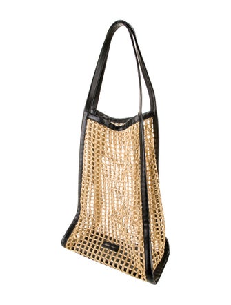 Khaite Raffia Bucket Bag