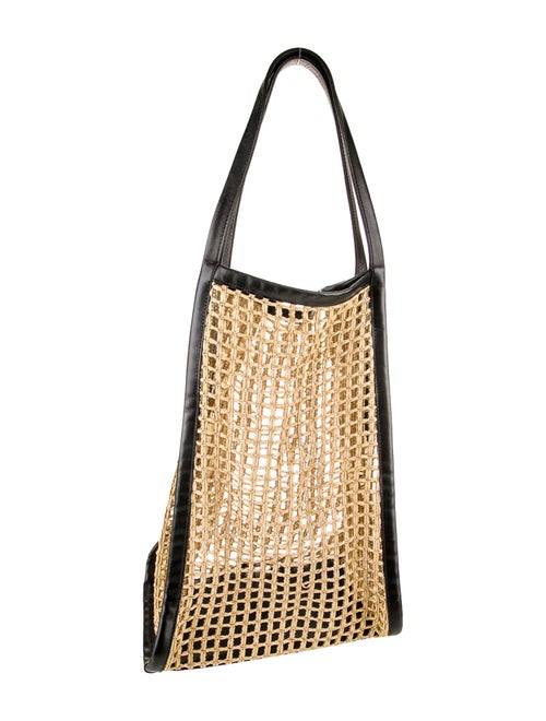 Khaite Raffia Bucket Bag