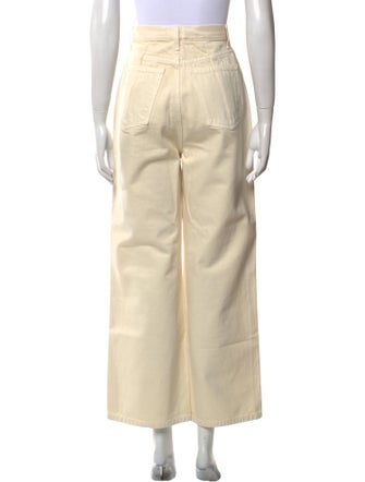 Khaite High-Rise Wide Leg Jeans