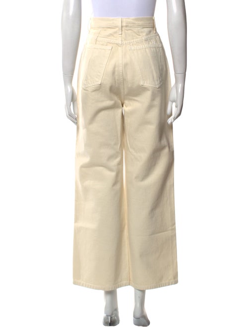 Khaite High-Rise Wide Leg Jeans