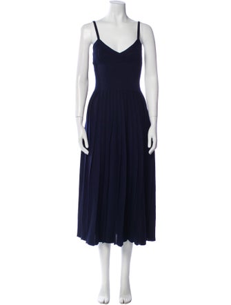 Khaite Wool Midi Length Dress