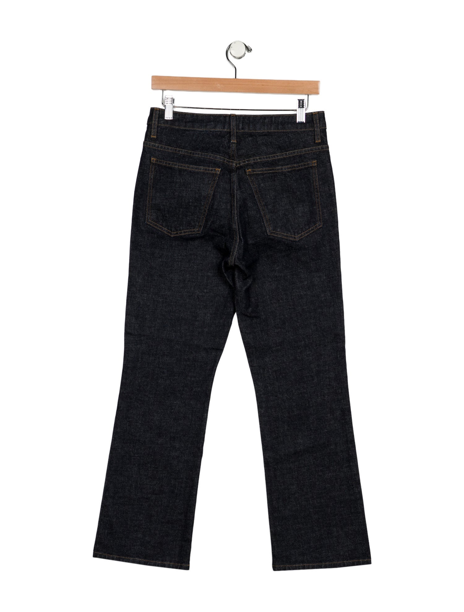 Khaite High-Rise Wide Leg Jeans