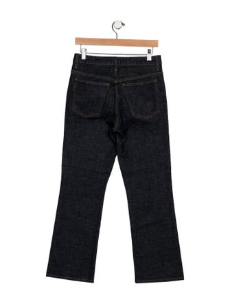 Khaite High-Rise Wide Leg Jeans