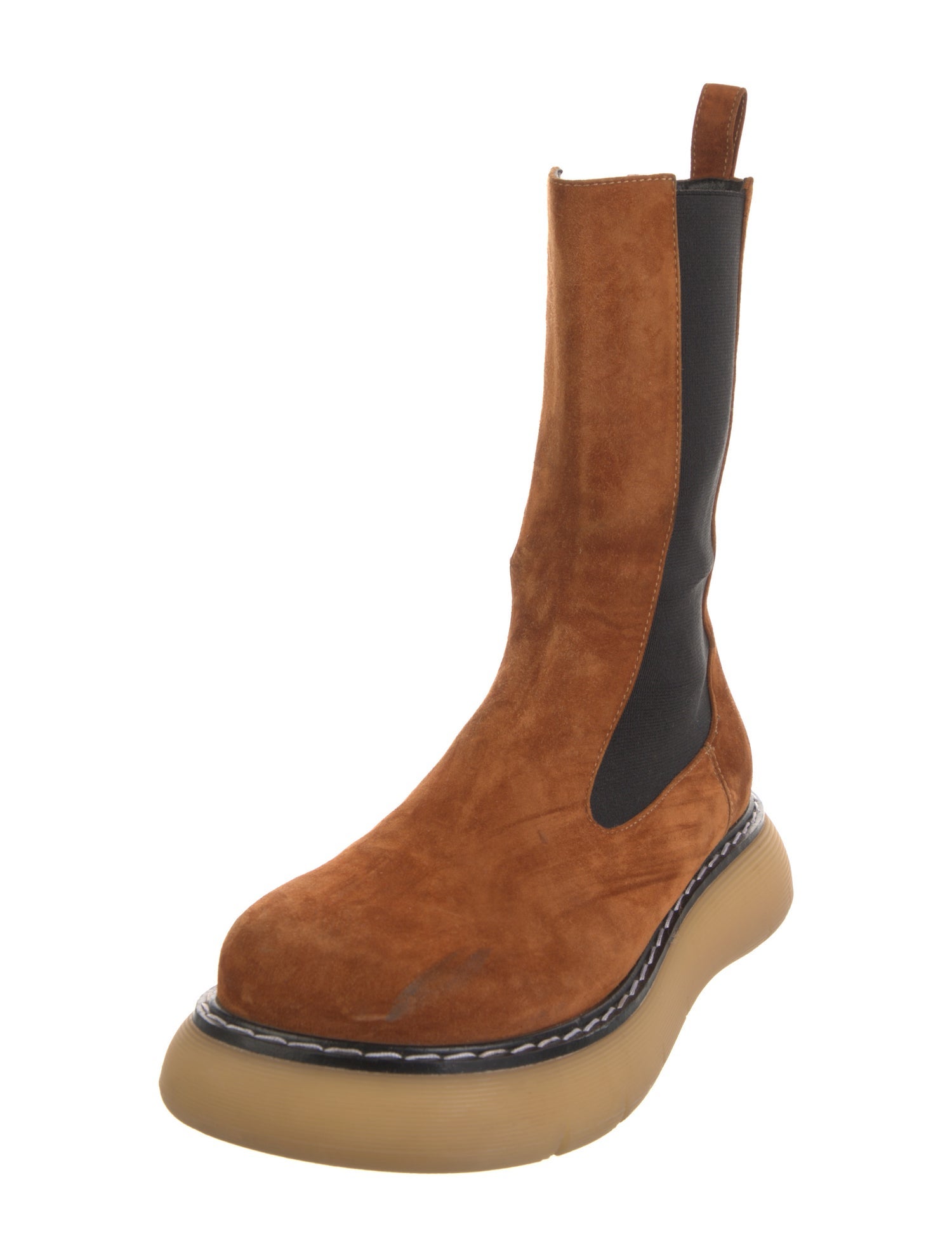 Khaite Suede Chelsea Boots