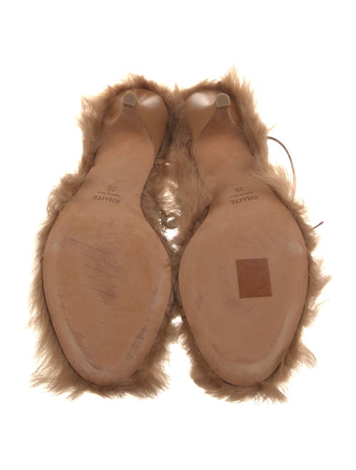 Khaite Leather Chain-Link Accents Gladiator Sandals