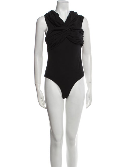 Khaite Turtleneck Sleeveless Bodysuit