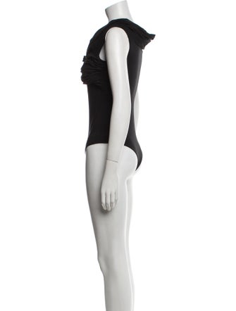 Khaite Turtleneck Sleeveless Bodysuit