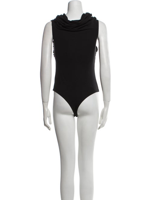 Khaite Turtleneck Sleeveless Bodysuit