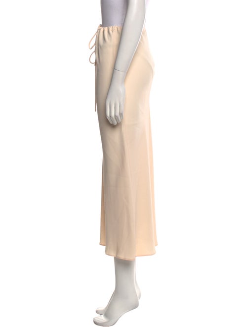 Khaite Raw-Edge Trim Midi Length Skirt