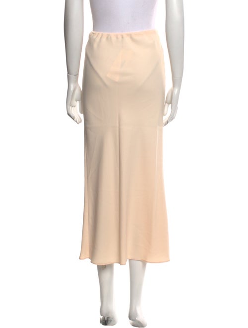 Khaite Raw-Edge Trim Midi Length Skirt