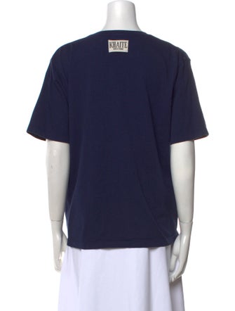 Khaite Crew Neck Short Sleeve T-Shirt