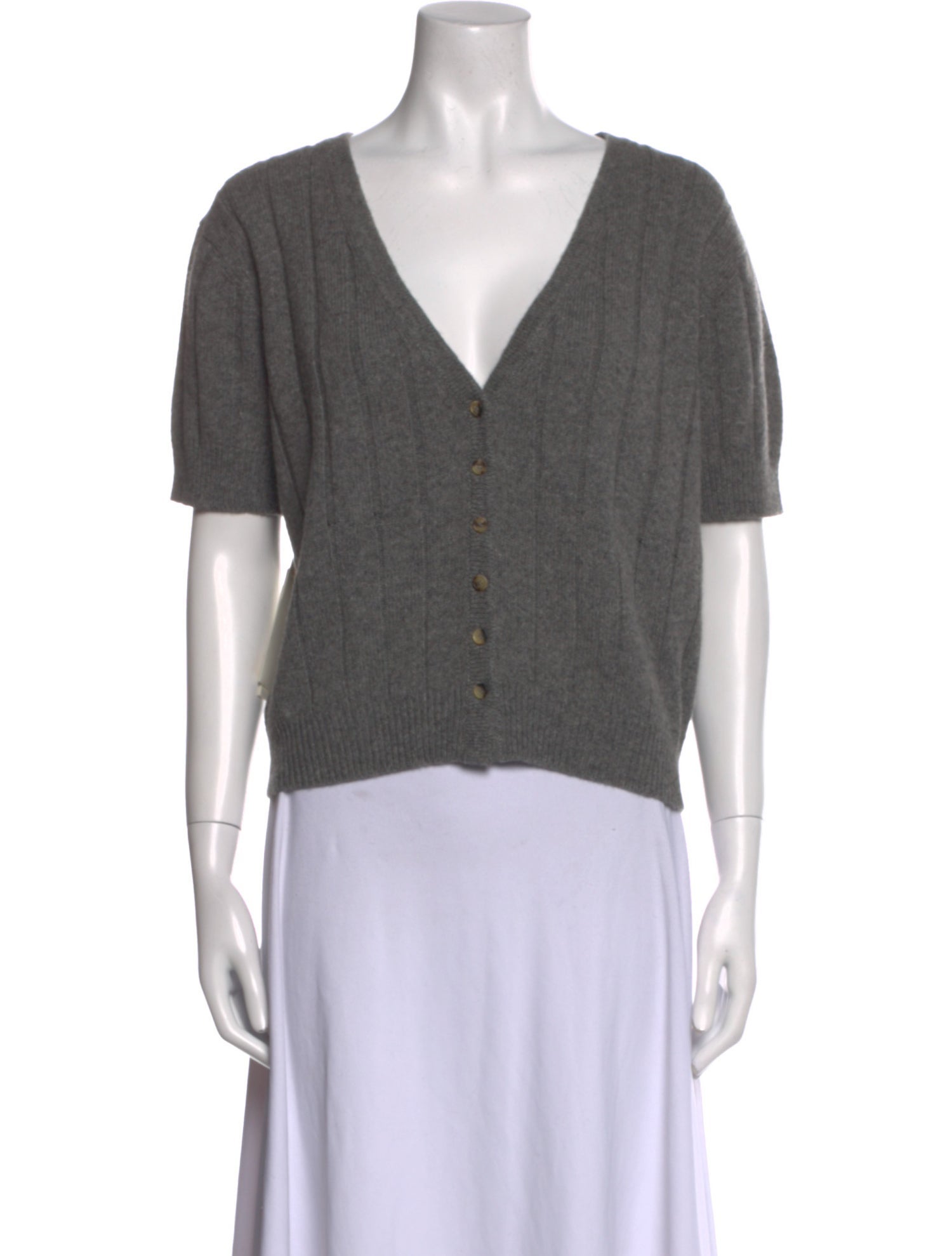 Khaite Cashmere V-Neck Sweater w/ Tags