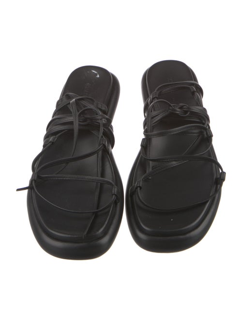 Khaite Leather Gladiator Sandals