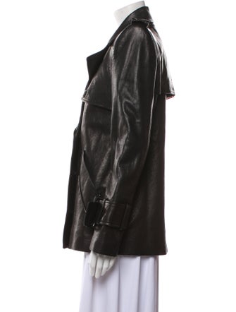 Khaite Leather Blazer